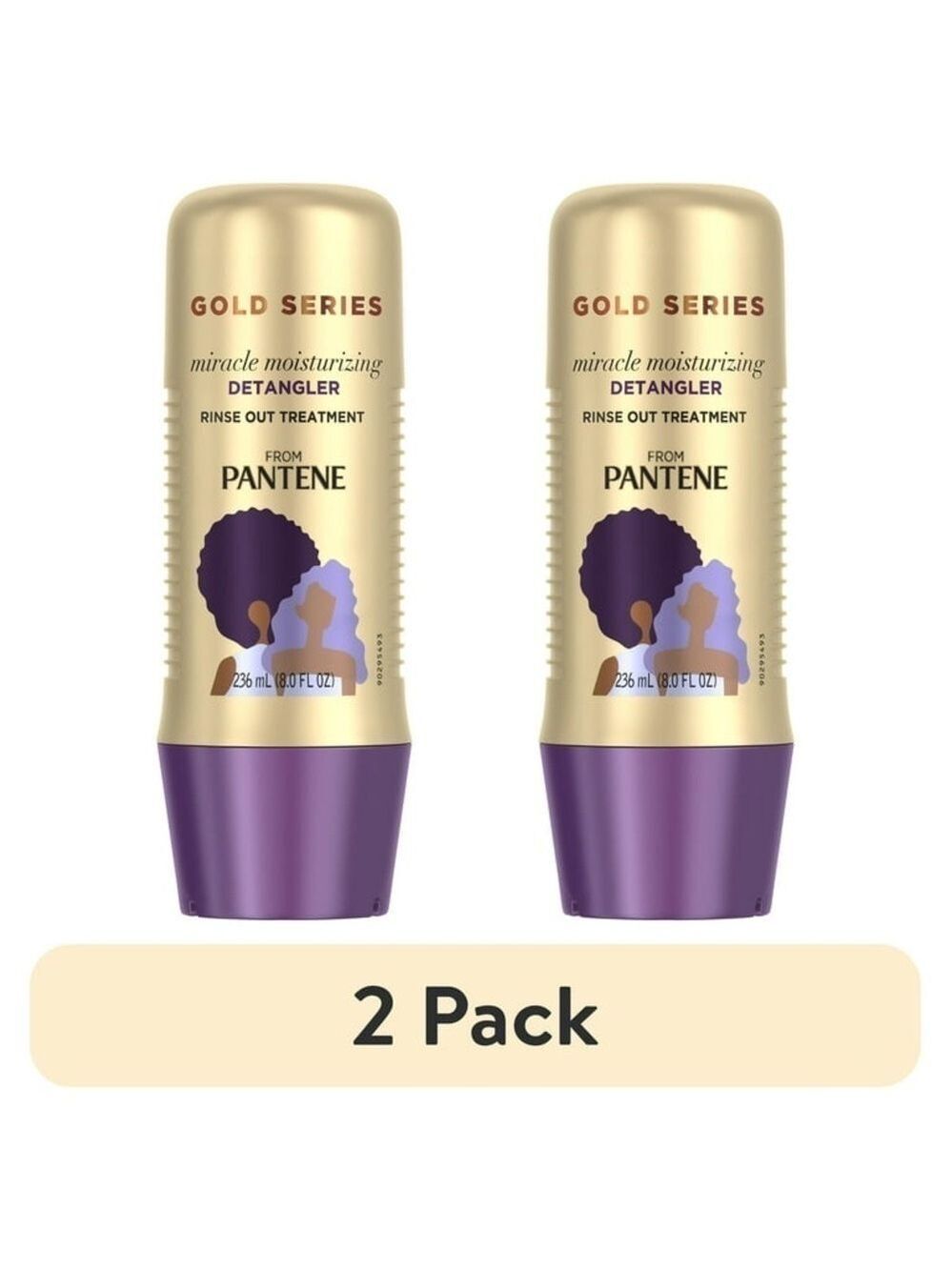 Pantene Gold Series Detangler Treatment for Curly/Coily Hair 2X